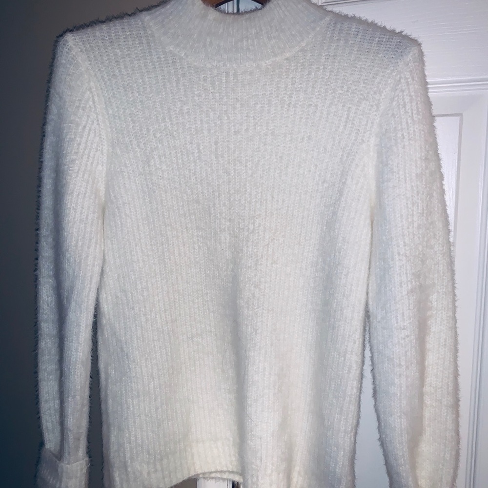 White Cozy Sweater
